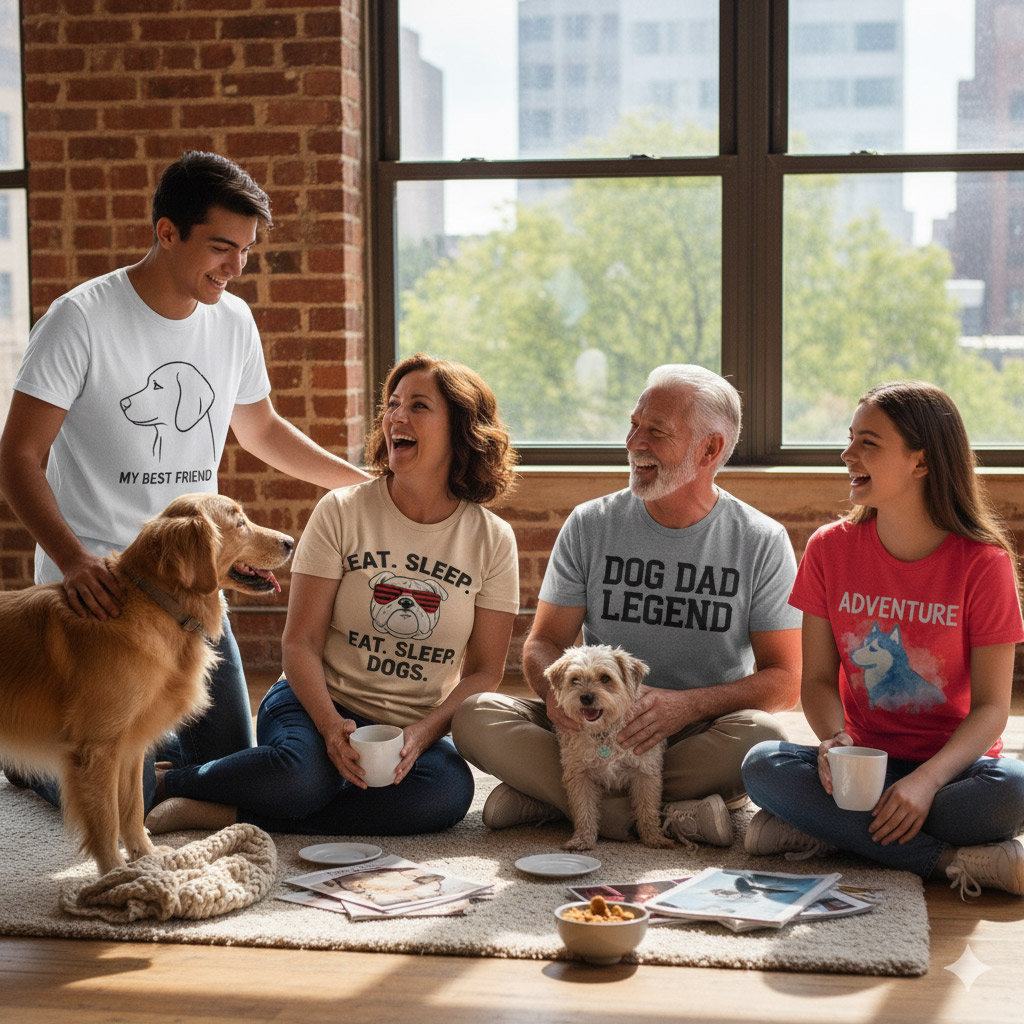 Dog Lover T-Shirts: Wear Your Passion for Dogs Every Day